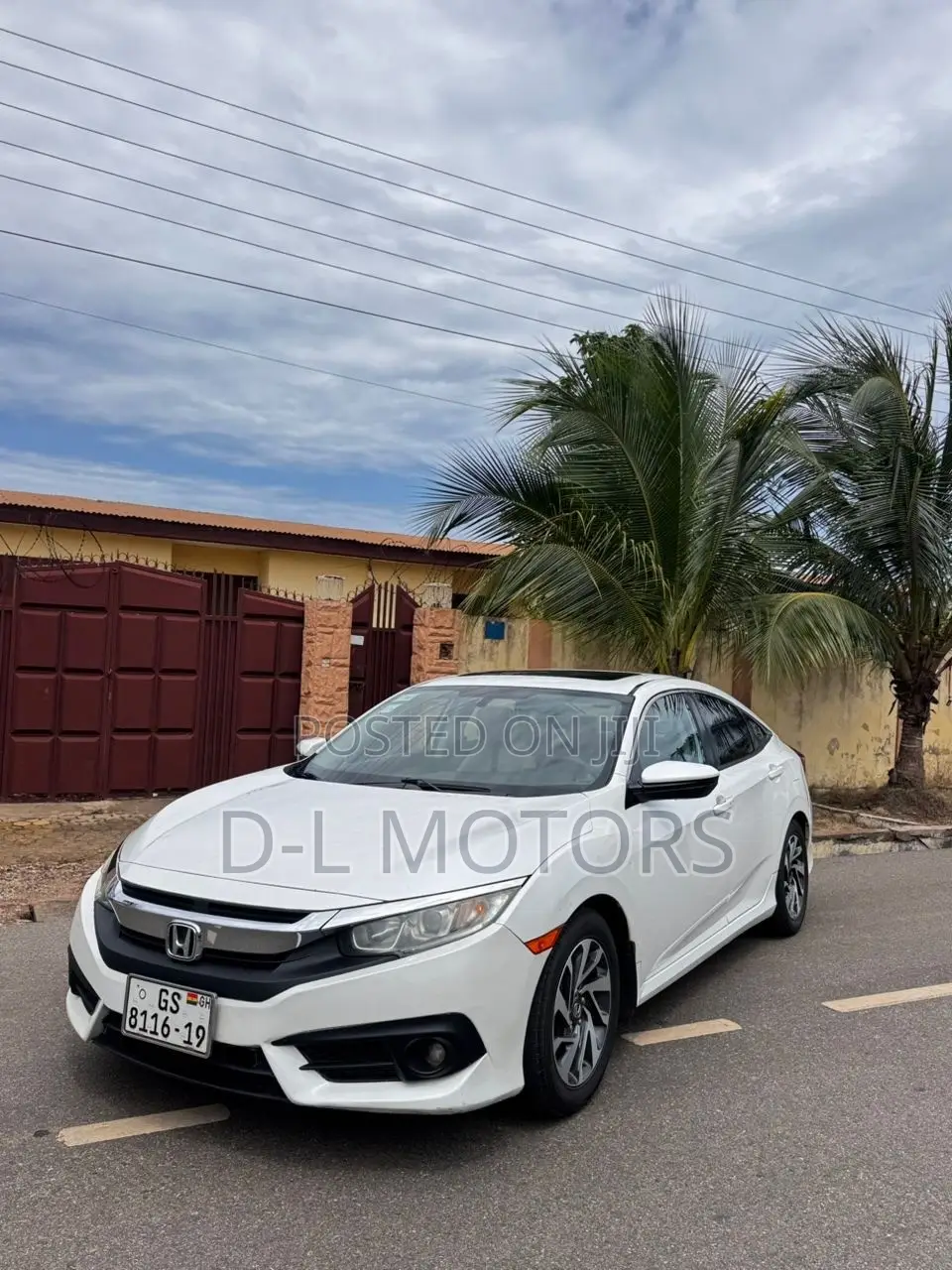 Honda Civic EX-T 4dr Sedan (1.5L 4cyl) 2017 White