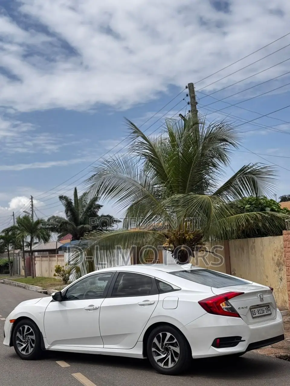 Honda Civic EX-T 4dr Sedan (1.5L 4cyl) 2017 White