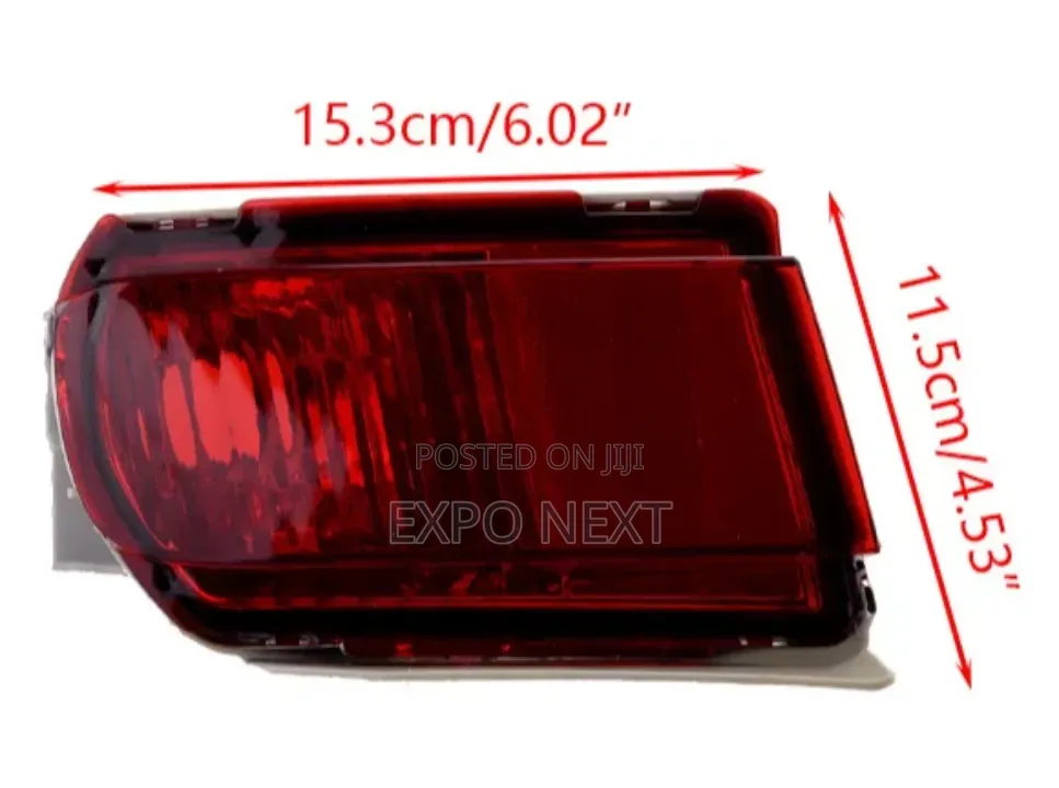 Bumper Reflector  Light for Toyota Land Cruiser Prado FJ150 2010-2015