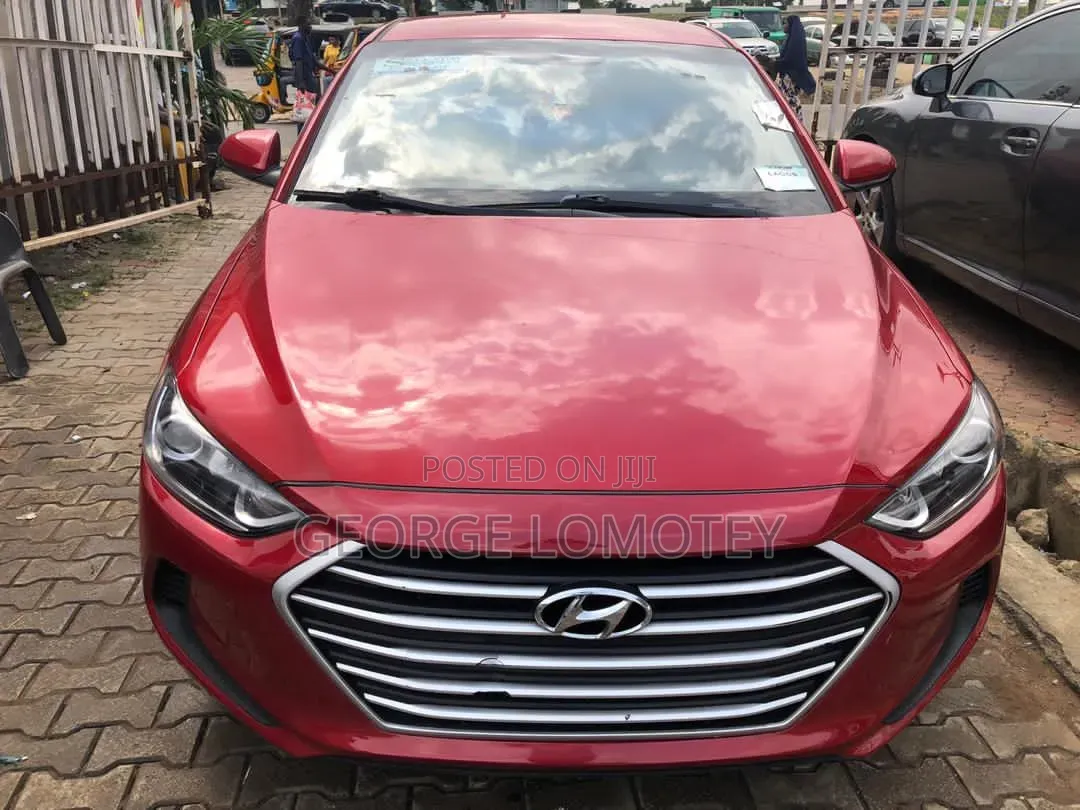 Hyundai Elantra 2017 Red