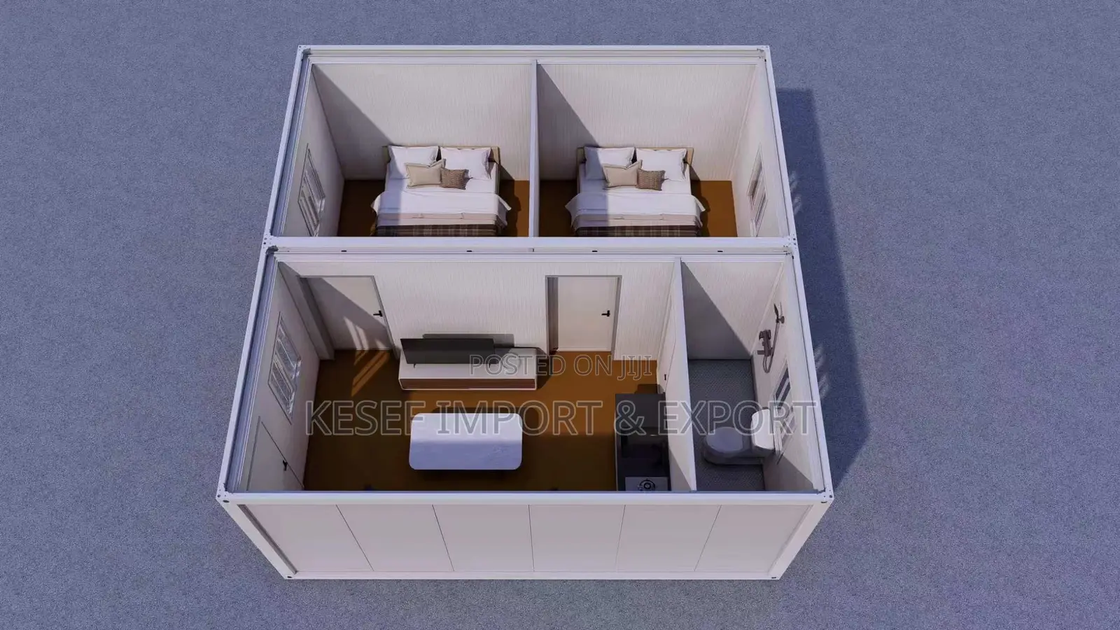 2 Bedroom Prefab