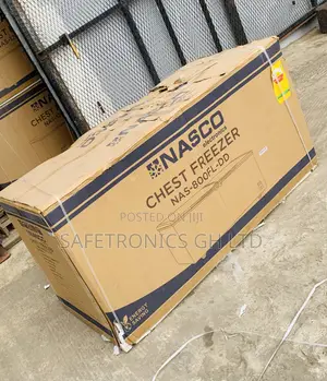 Choose Sleek Nasco 545 LTRS Double Door Chest Freezer (NAS-800FL-DD)