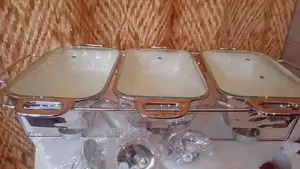 3pcs Ceramic Chafing Dish