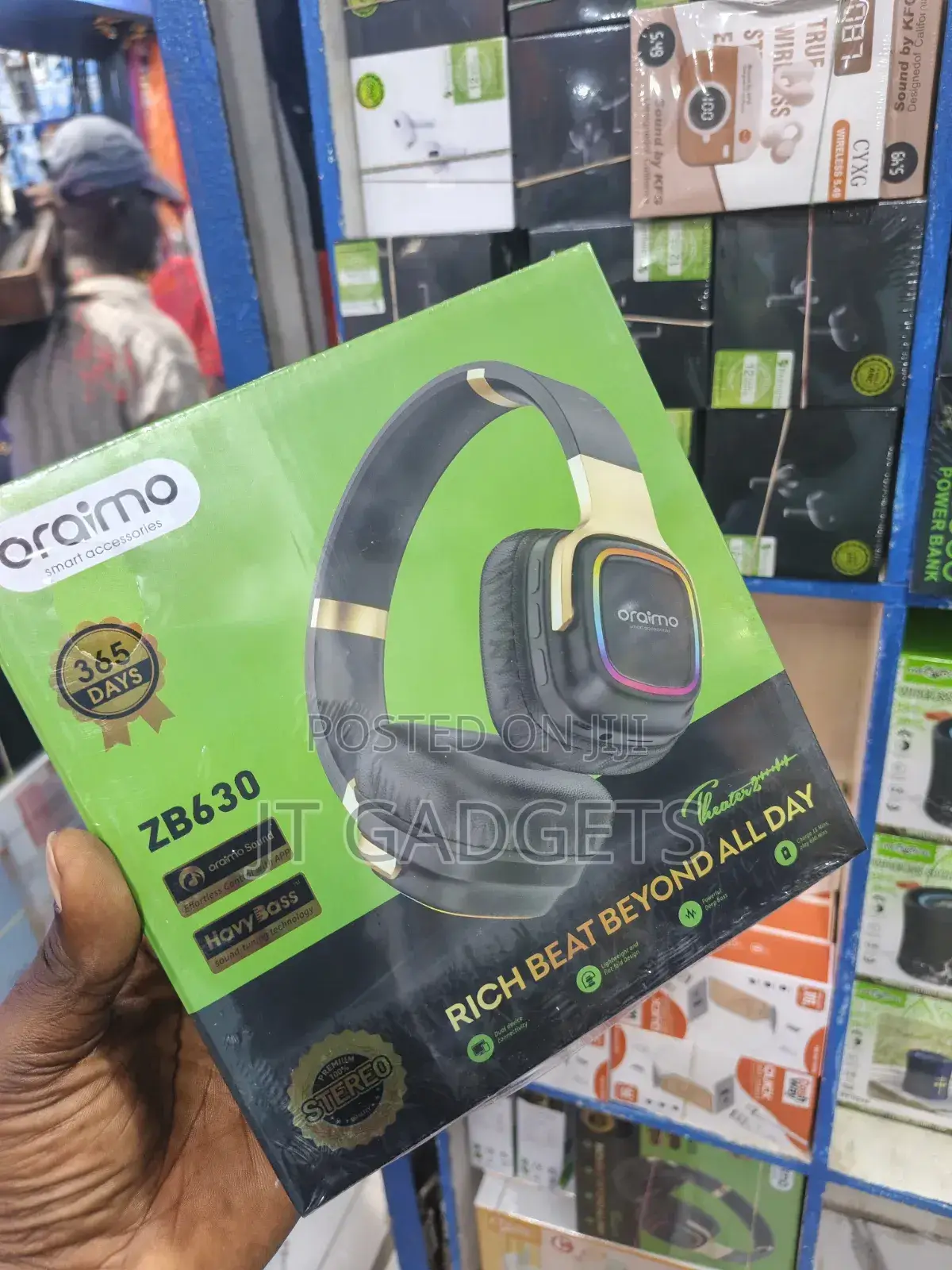 Bluetooth Headset, JBL and Oraimo