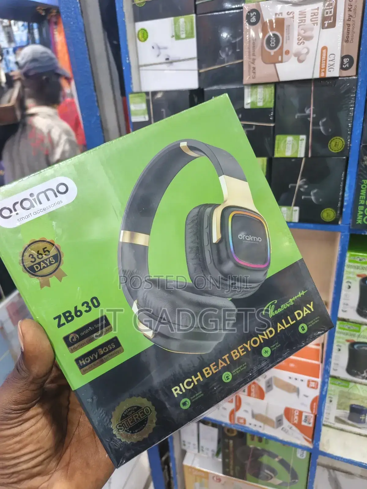 Bluetooth Headset, JBL and Oraimo