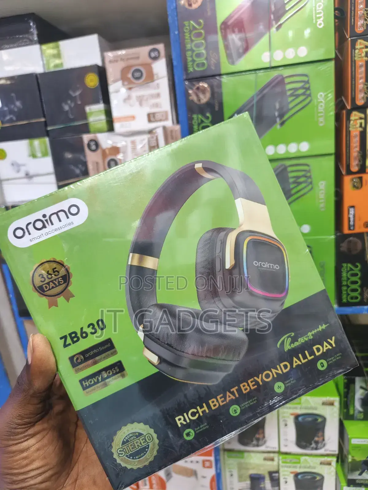Bluetooth Headset, JBL and Oraimo