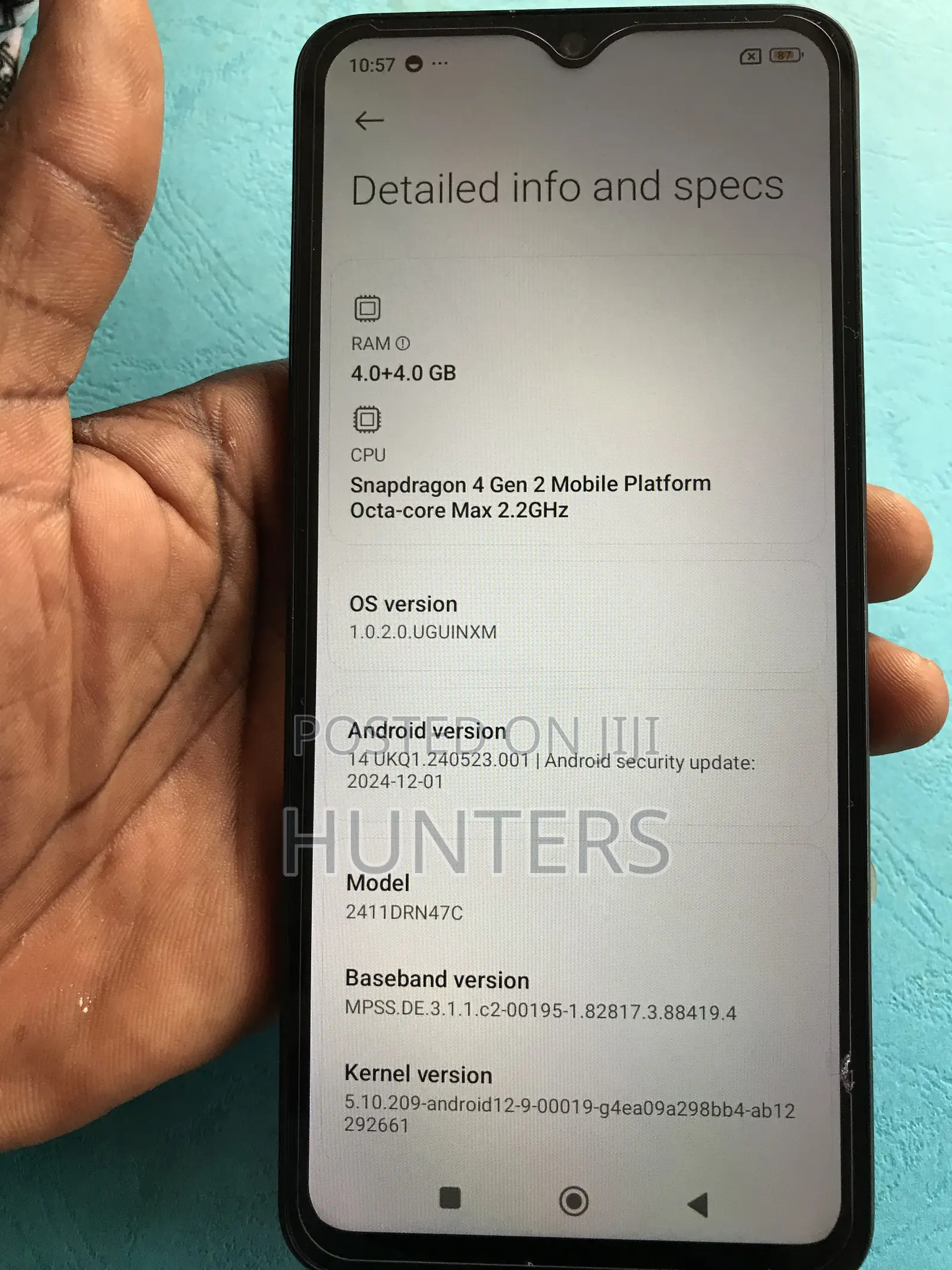 Xiaomi Redmi 14R 128 GB Black