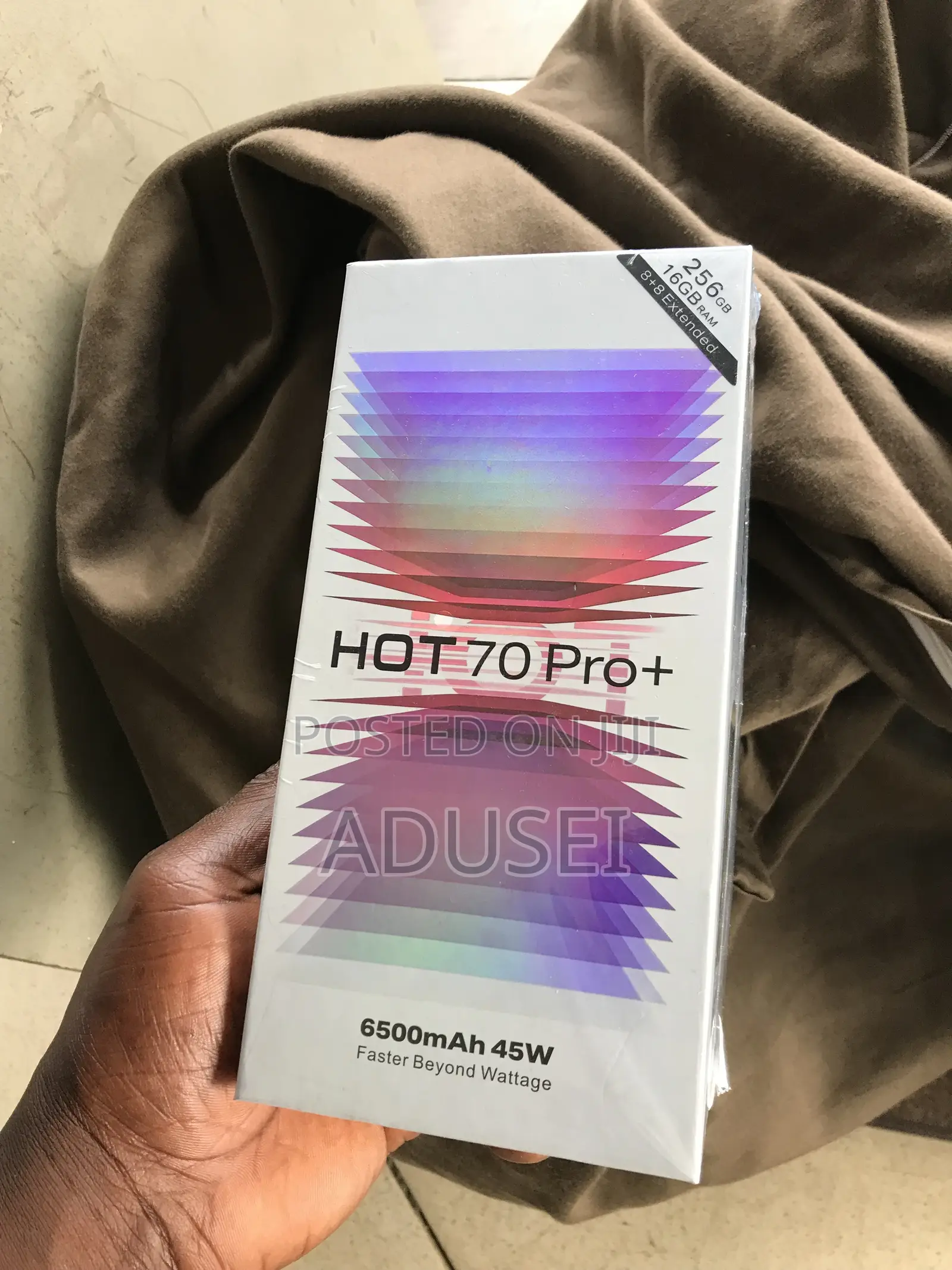 New Infinix Hot 70 Pro 5G+ 256 GB Gray