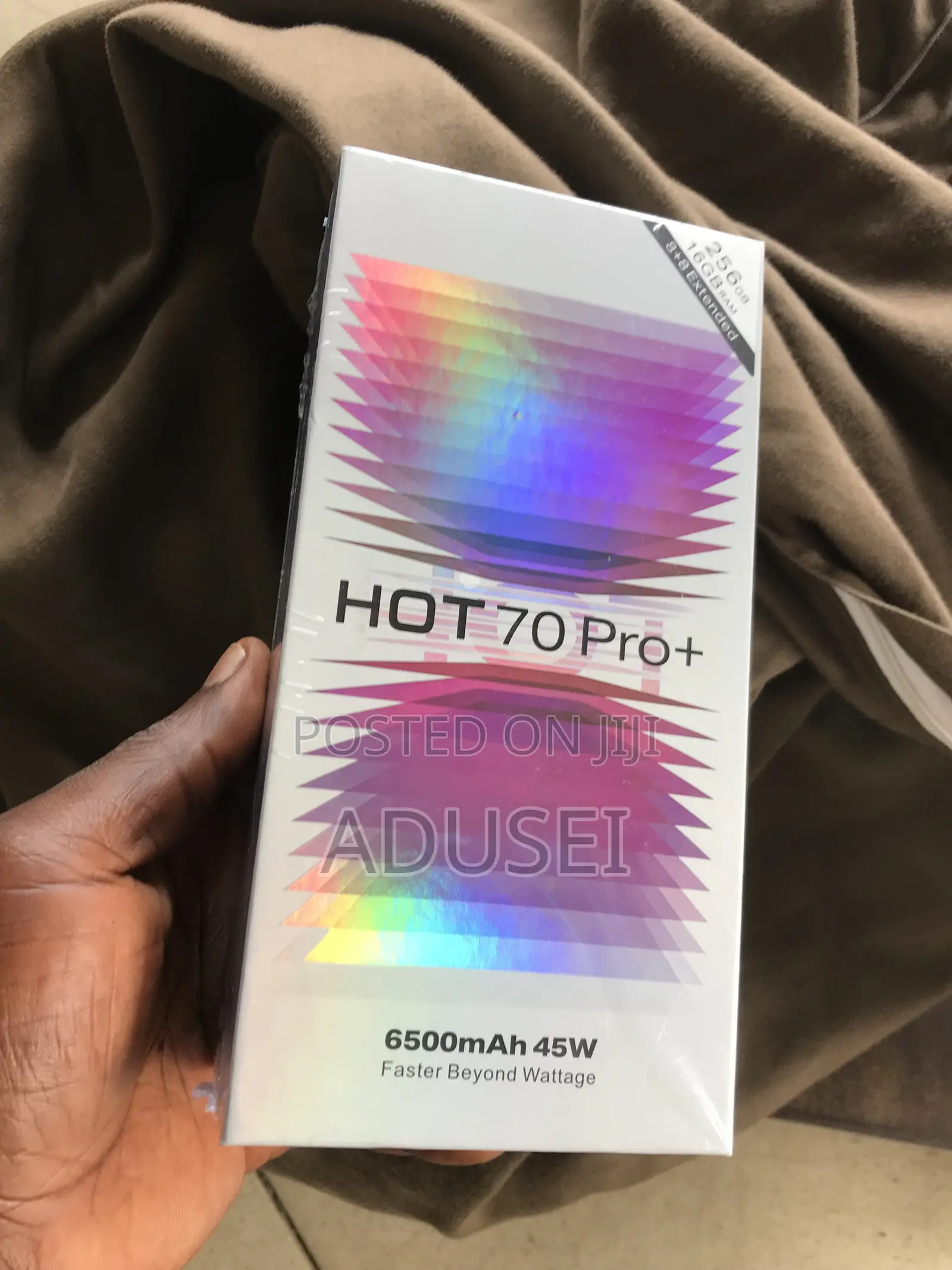 New Infinix Hot 70 Pro 5G+ 256 GB Gray