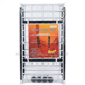 Foldable Floor Moving Clothes Hanger