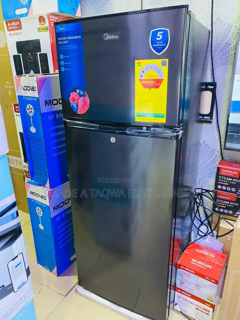 2 Star Energy Rating Midea 204-L Bottom Freezer
