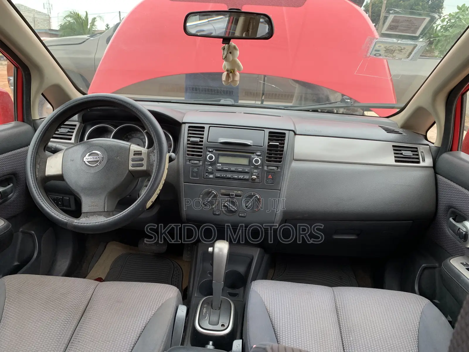 Nissan Versa 2008 Red