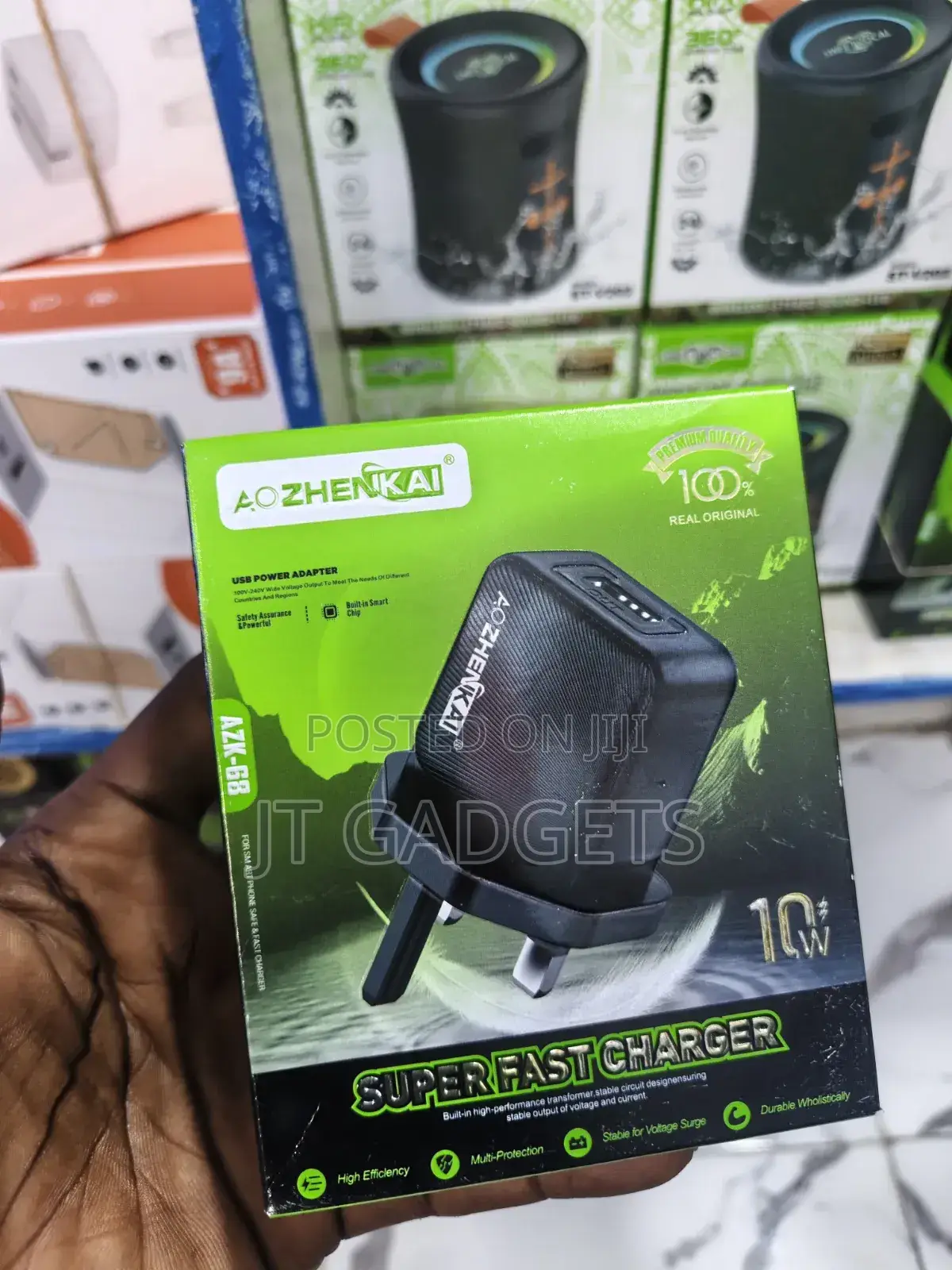 Power Adapter — Super Fast Charger Built for Safety and Speed.