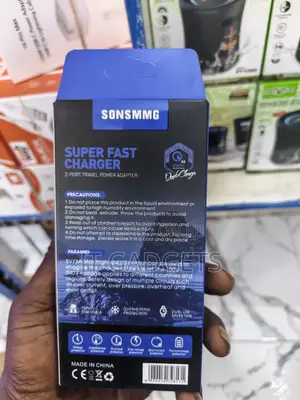 Power Adapter — Super Fast Charger Built for Safety and Speed.