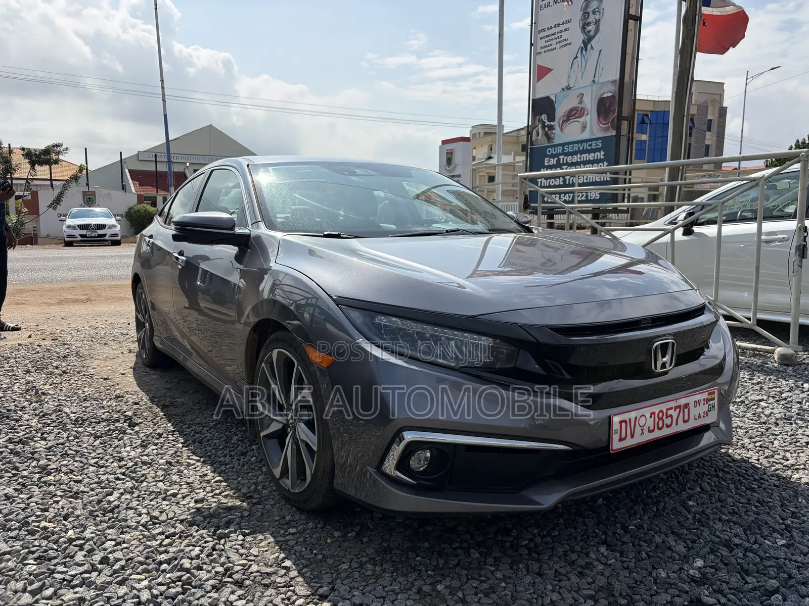 Honda Civic Touring Sedan 2020 Gray