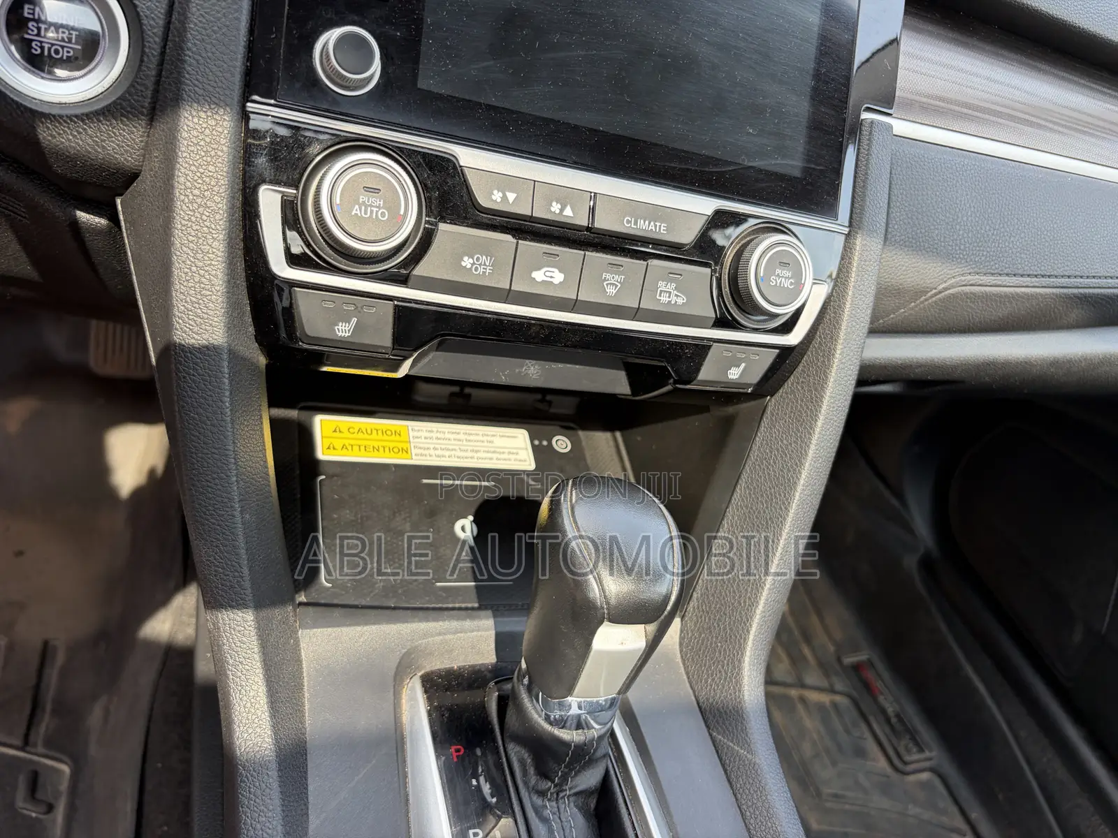 Honda Civic Touring Sedan 2020 Gray