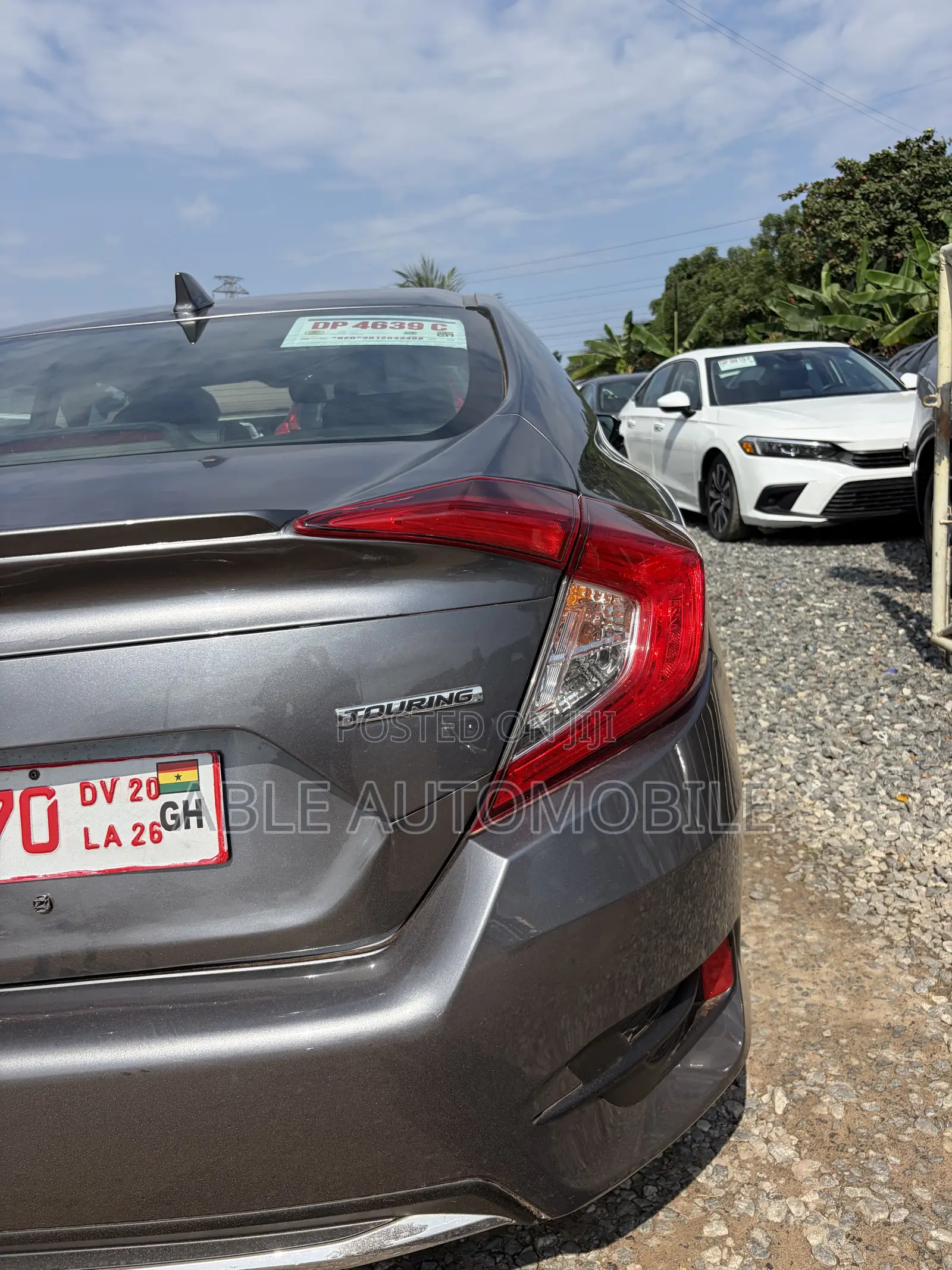 Honda Civic Touring Sedan 2020 Gray