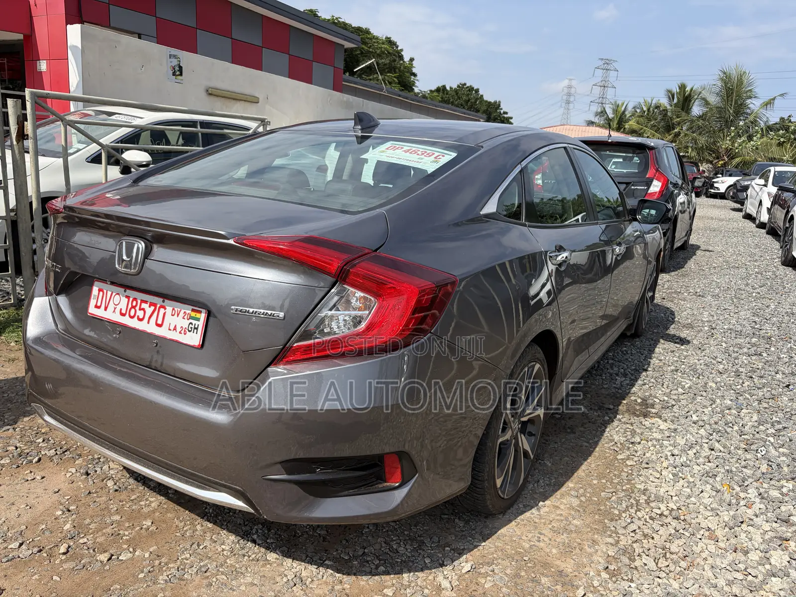 Honda Civic Touring Sedan 2020 Gray