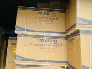 Newly Nasco 600L 2-Star Double Door Lock Security, Grey [NAS-850FL-DD]