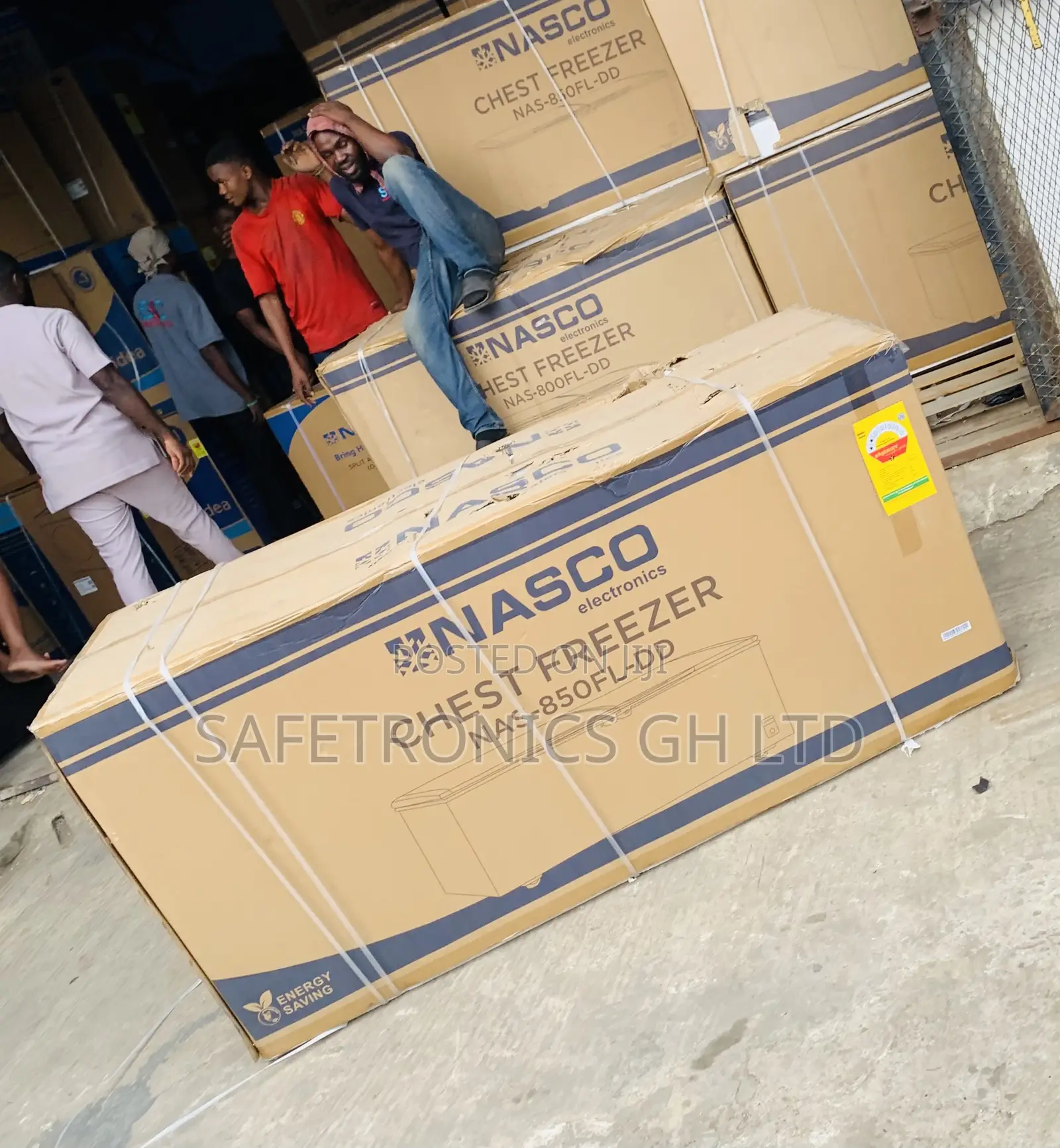 Try Lastest Nasco 600 LTRS Chest Freezer-Nas-850fl-Dd