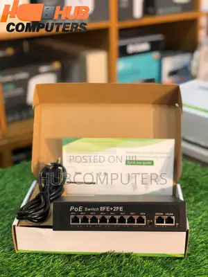 Standard Generic 8 Port Smart Poe Switch + 2 Uplink Port