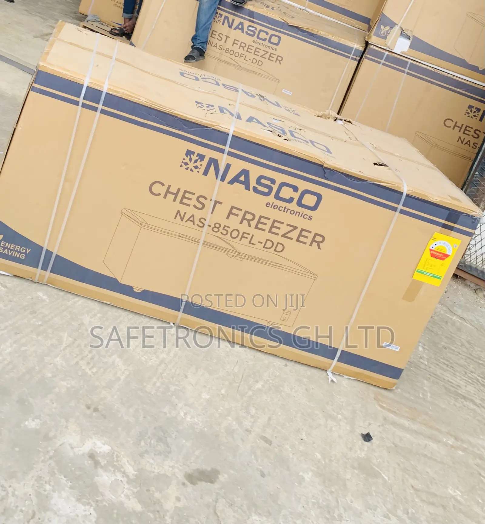 Authentic Nasco 600 LTRS Chest Freezer-Nas-850fl-Dd