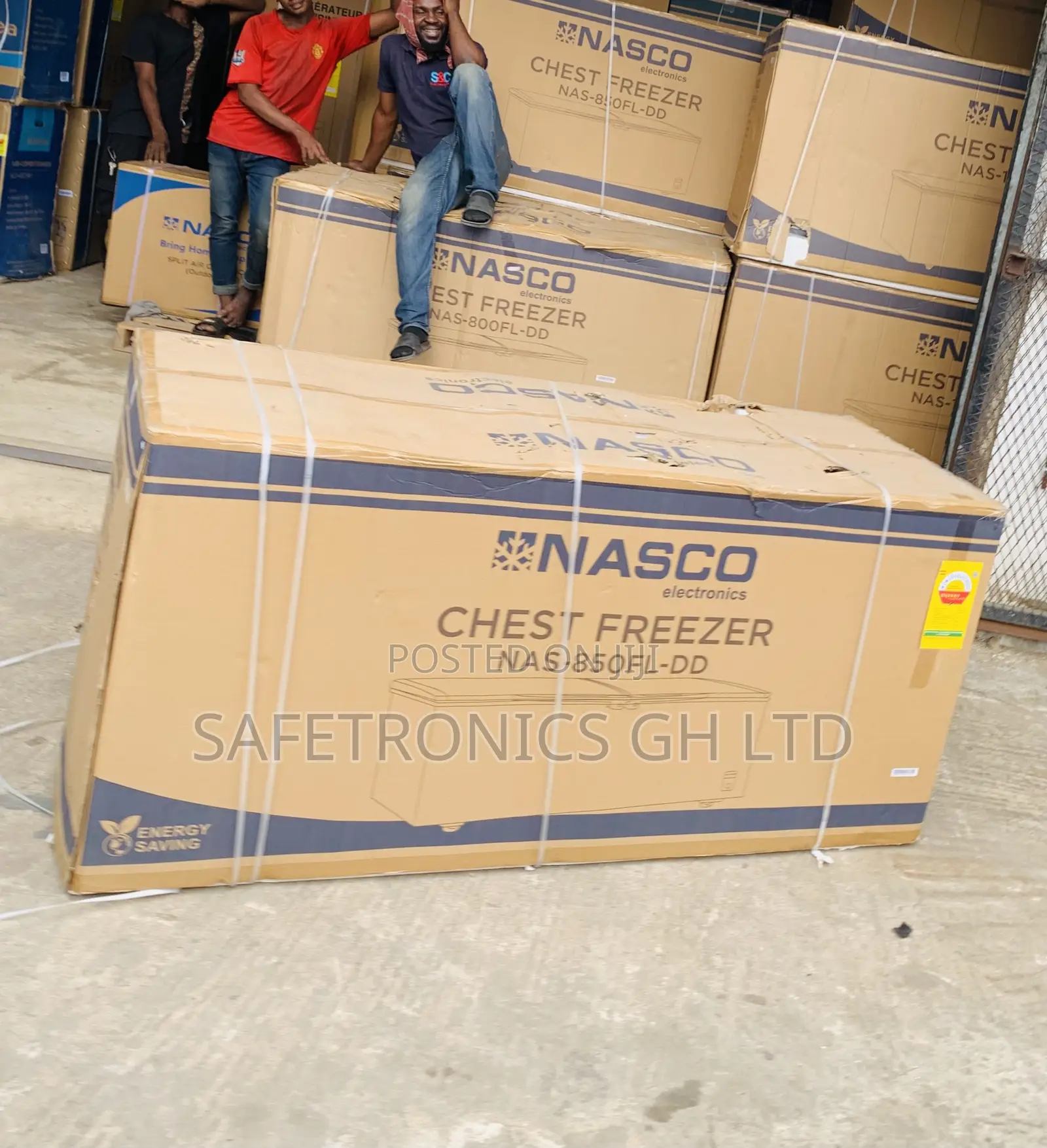 Authentic Nasco 600 LTRS Chest Freezer-Nas-850fl-Dd