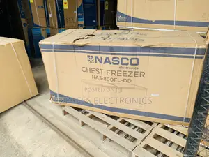 Nasco 545L Double Door Chest Freezer NAS-800FL-DD-S