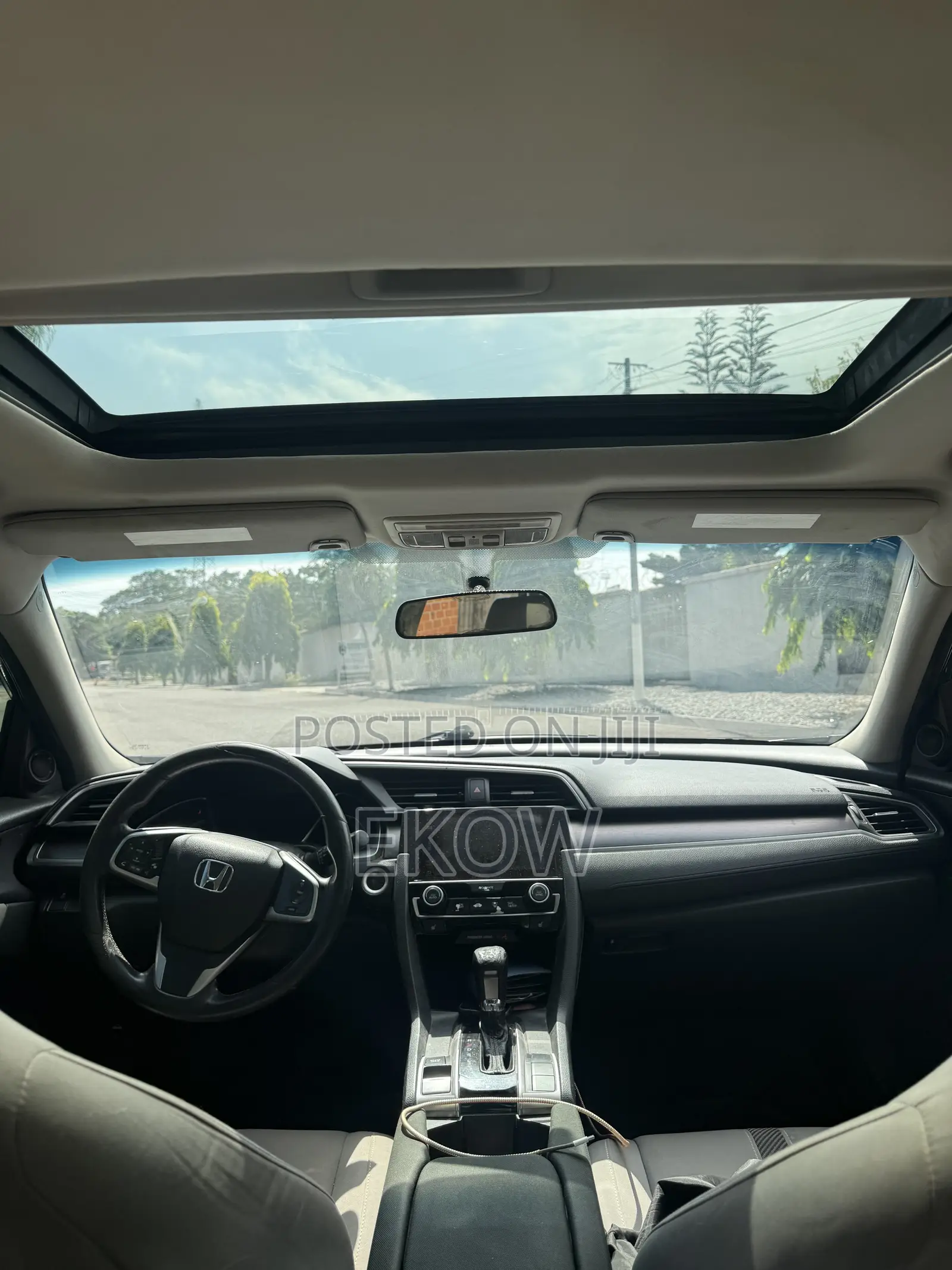 Honda Civic EX-L Sedan 2018 Gray