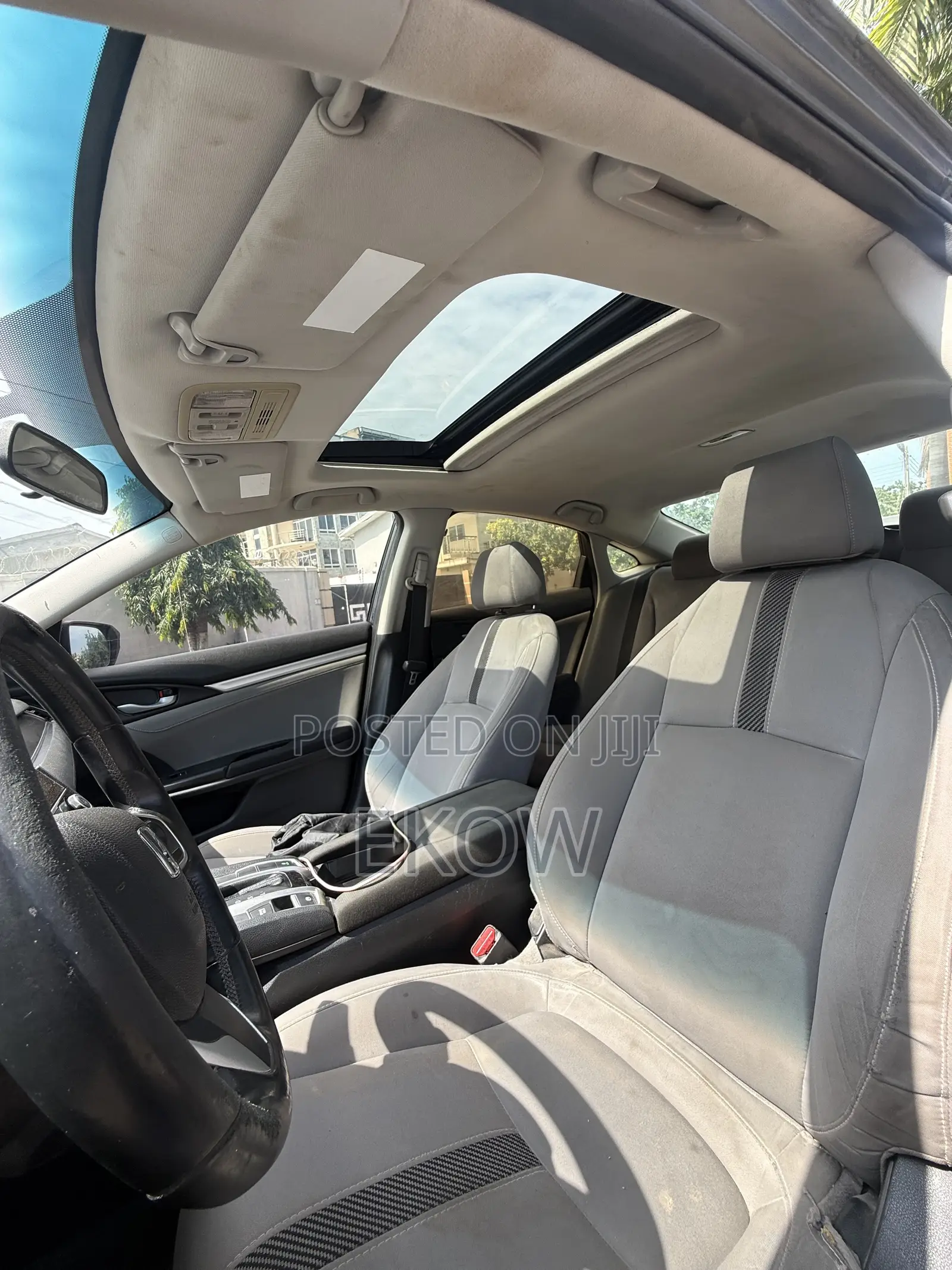 Honda Civic EX-L Sedan 2018 Gray