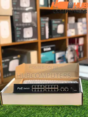 Generic Standard 16 Port Gigabit Poe Switch + 2 Uplink + 1 SFP Port