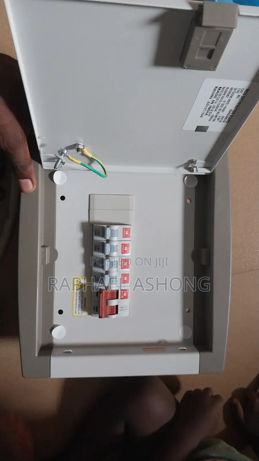4Way SPN Distribution Board