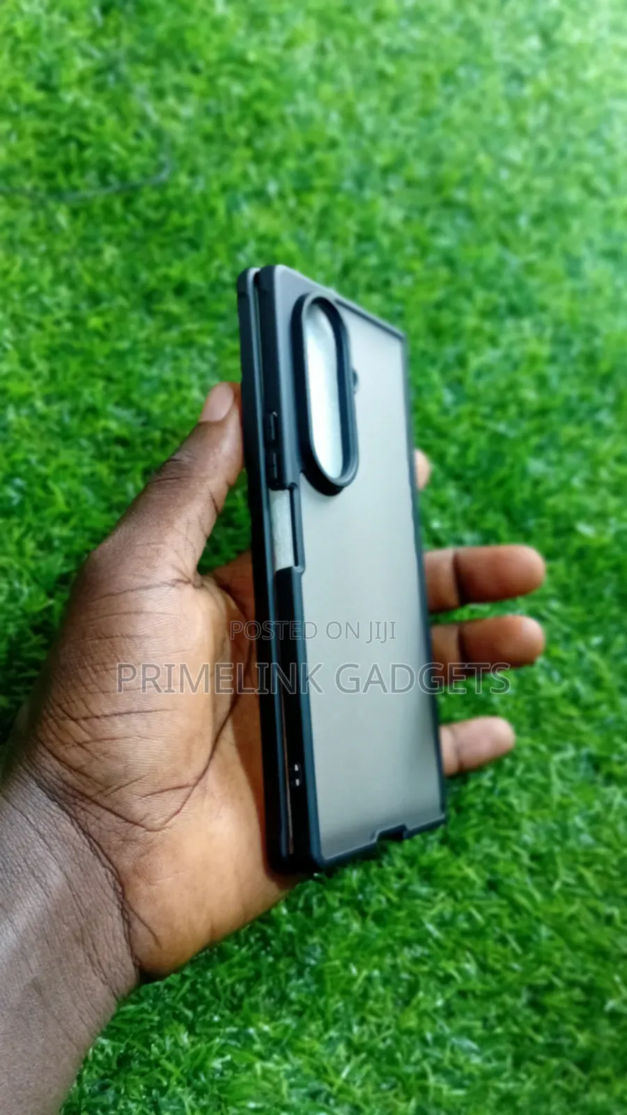 Samsung Galaxy Z Fold 8 Ultra Transparent Black Case
