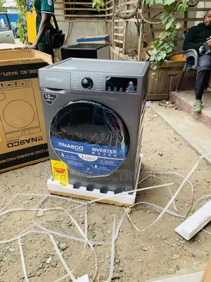 Limited Stock Nasco 10KG Front Load Washing Machine (NASFL-JS10KG-S)