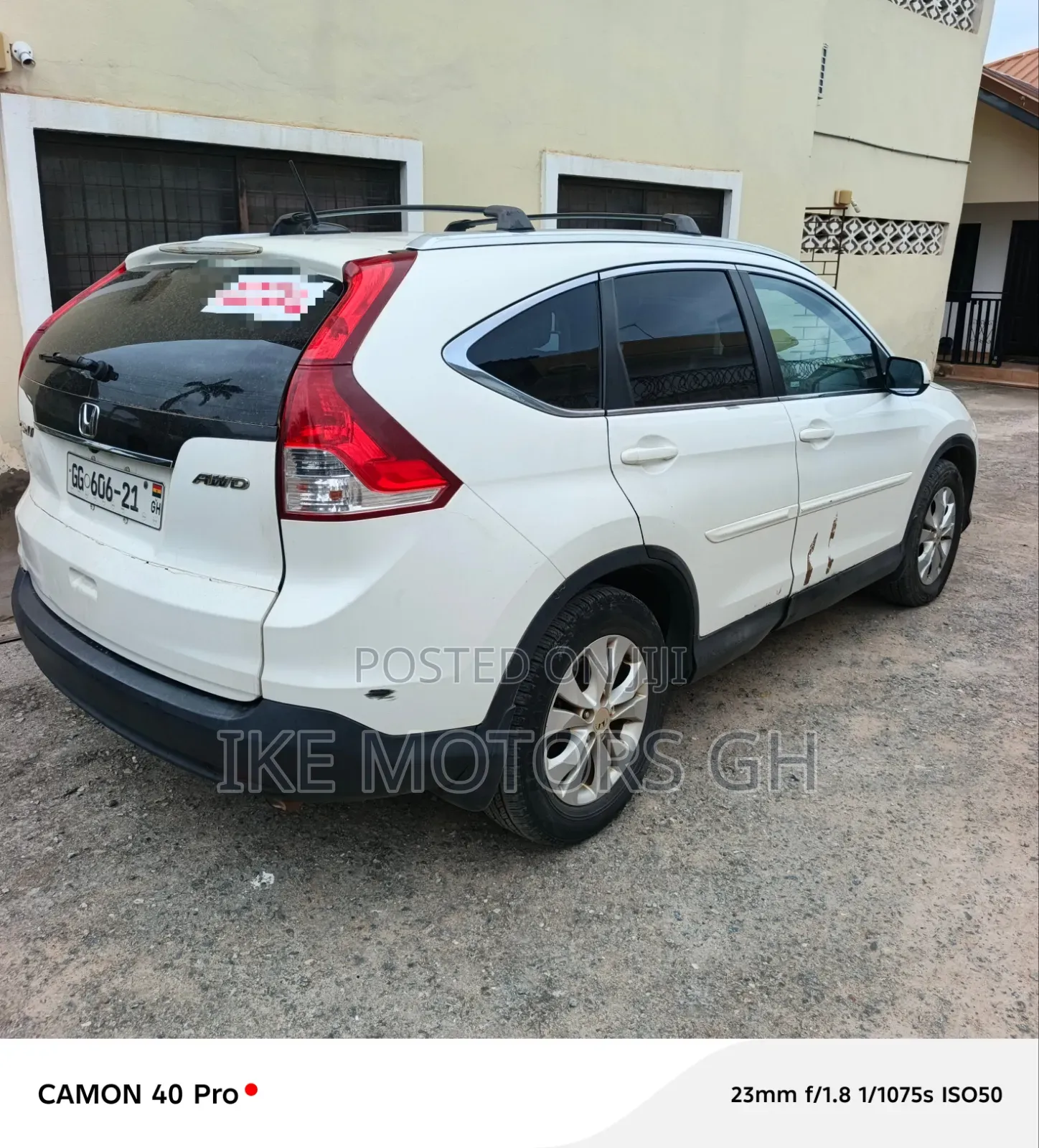 Honda CR-V 2014 White
