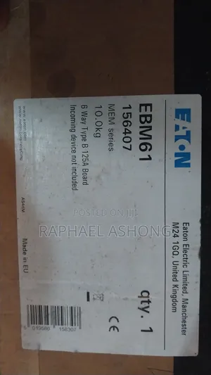 125A 6 Way Type B Distribution Board