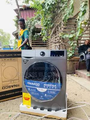 Very Cool Price Nasco 10KG Front Load Washing Machine (NASFL-JS10KG-S)