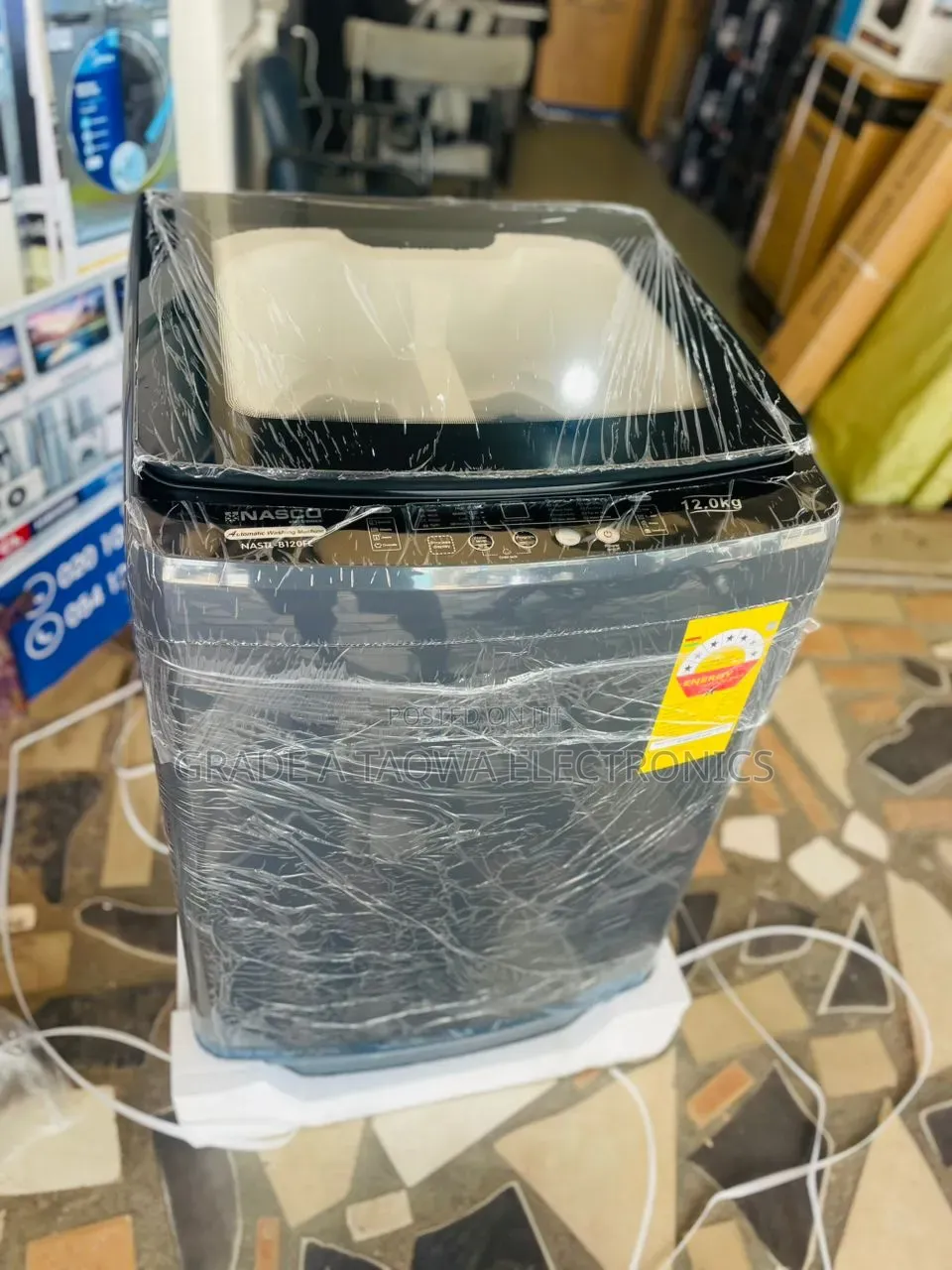 Smart Wash Nasco Fully Automatic 12kg Washing Machine