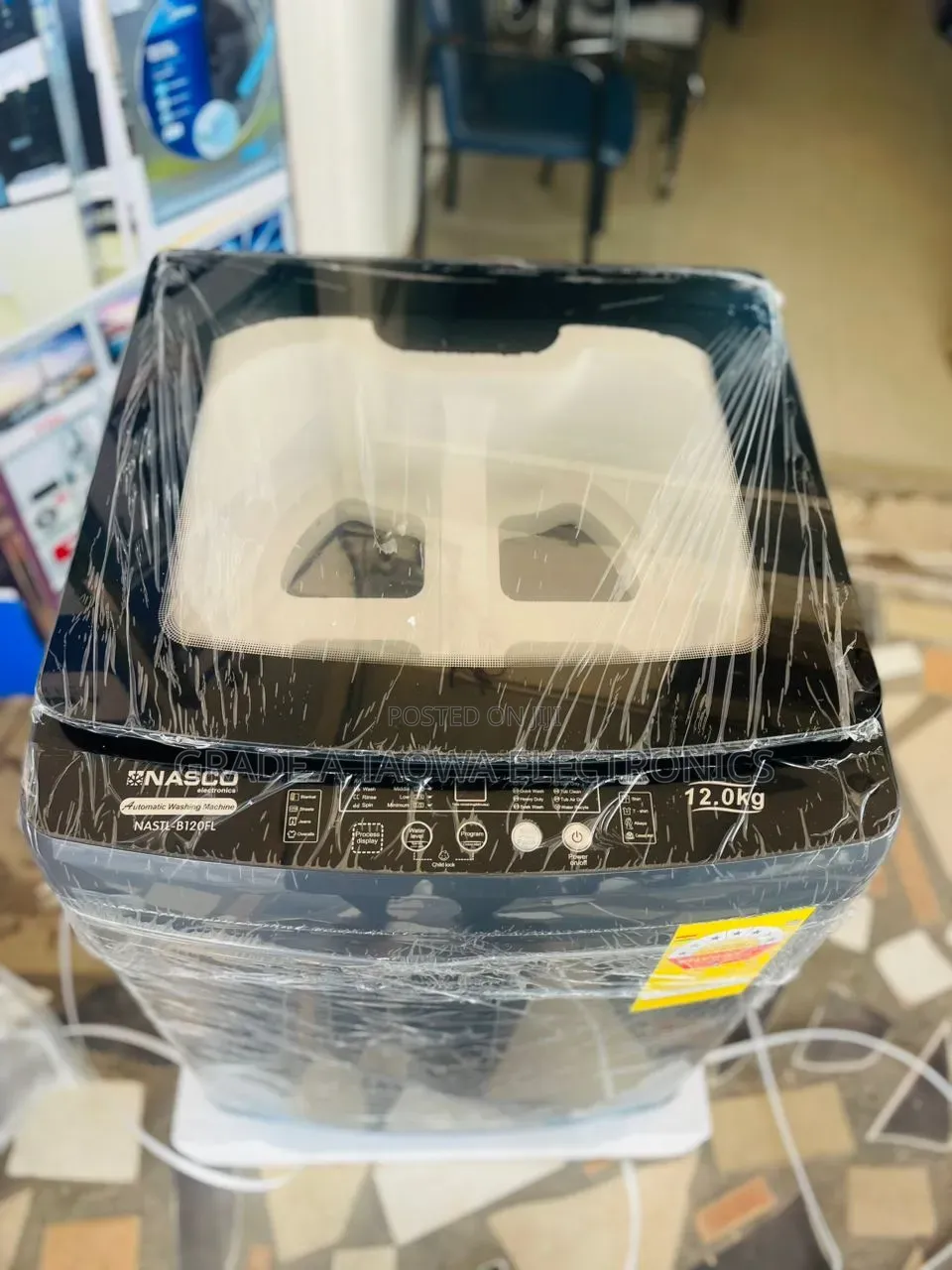 Smart Wash Nasco Fully Automatic 12kg Washing Machine