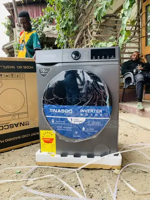 Ultra Modern Nasco 10KG Front Load Washing Machine (NASFL-JS10KG-S)