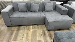 Fabric L-Shaped Sofa (5a-3)
