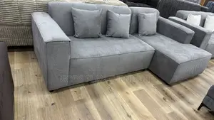 Fabric L-Shaped Sofa (5a-3)
