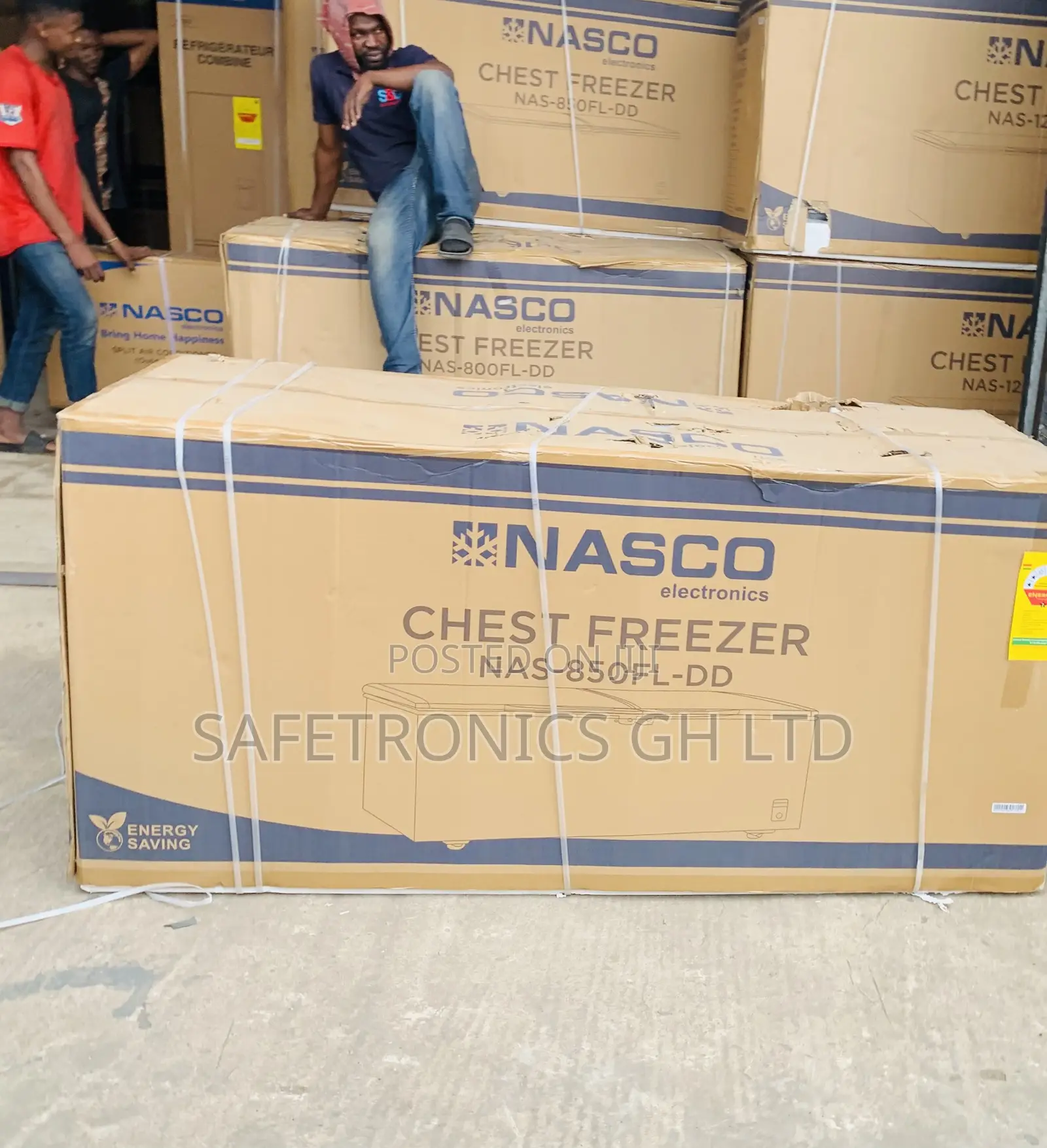 Affordable Sleek Nasco 600 LTRS Chest Freezer-Nas-850fl-Dd