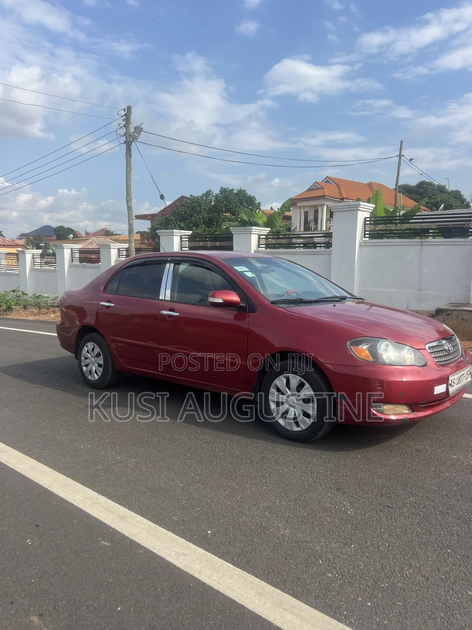 Toyota Corolla S 2006 Red