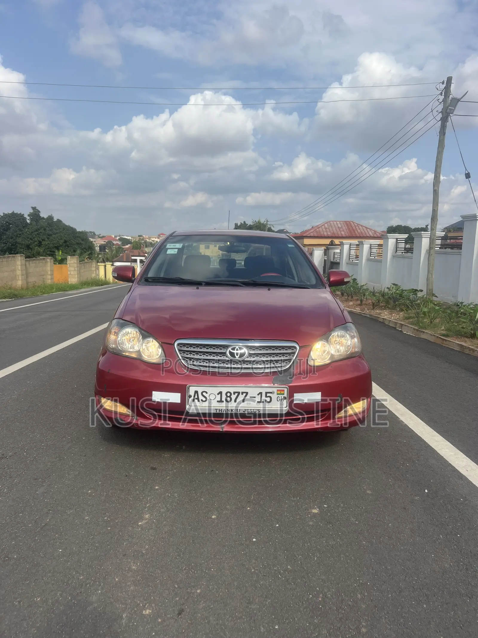 Toyota Corolla S 2006 Red