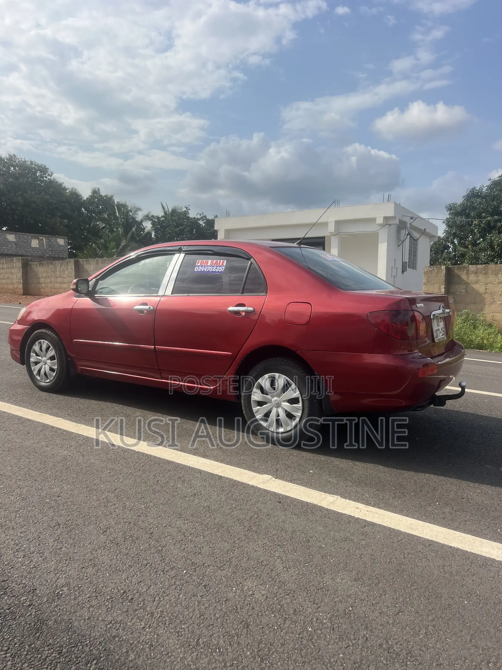 Toyota Corolla S 2006 Red