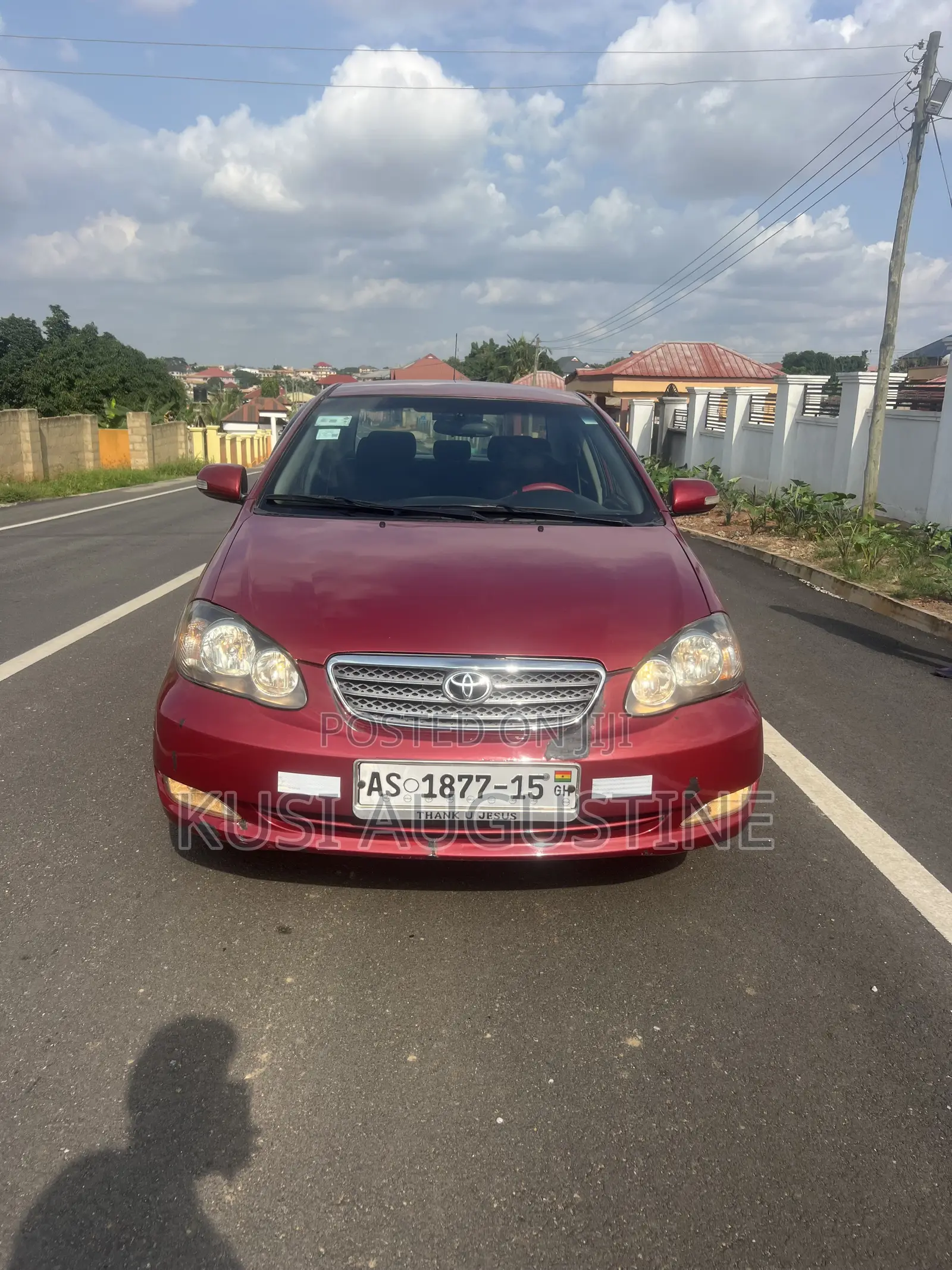 Toyota Corolla S 2006 Red