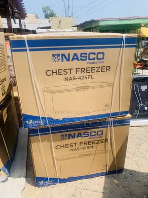 Ultra Modern NASCO-318-LTRS-CHEST-FREEZER-NAS-425FL-G