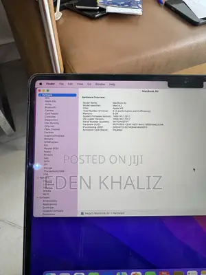 Laptop Apple MacBook Air 2022 M2 8GB Apple M2 SSD 256GB