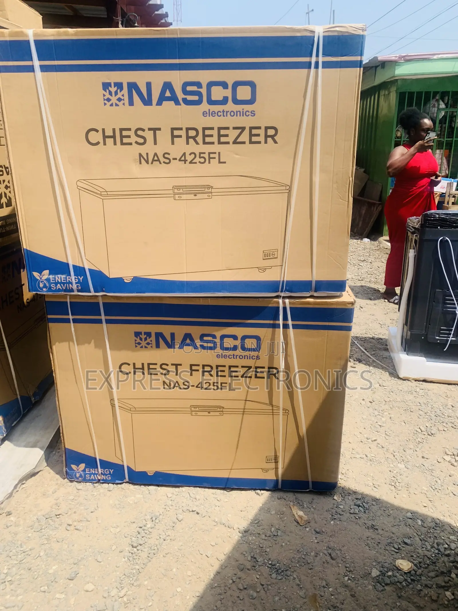 Limited Stock NASCO-318-LTRS-CHEST-FREEZER-NAS-425FL-G